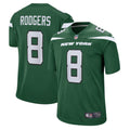 Men s Nike Aaron Rodgers Gotham Green New York Jets Game Jersey