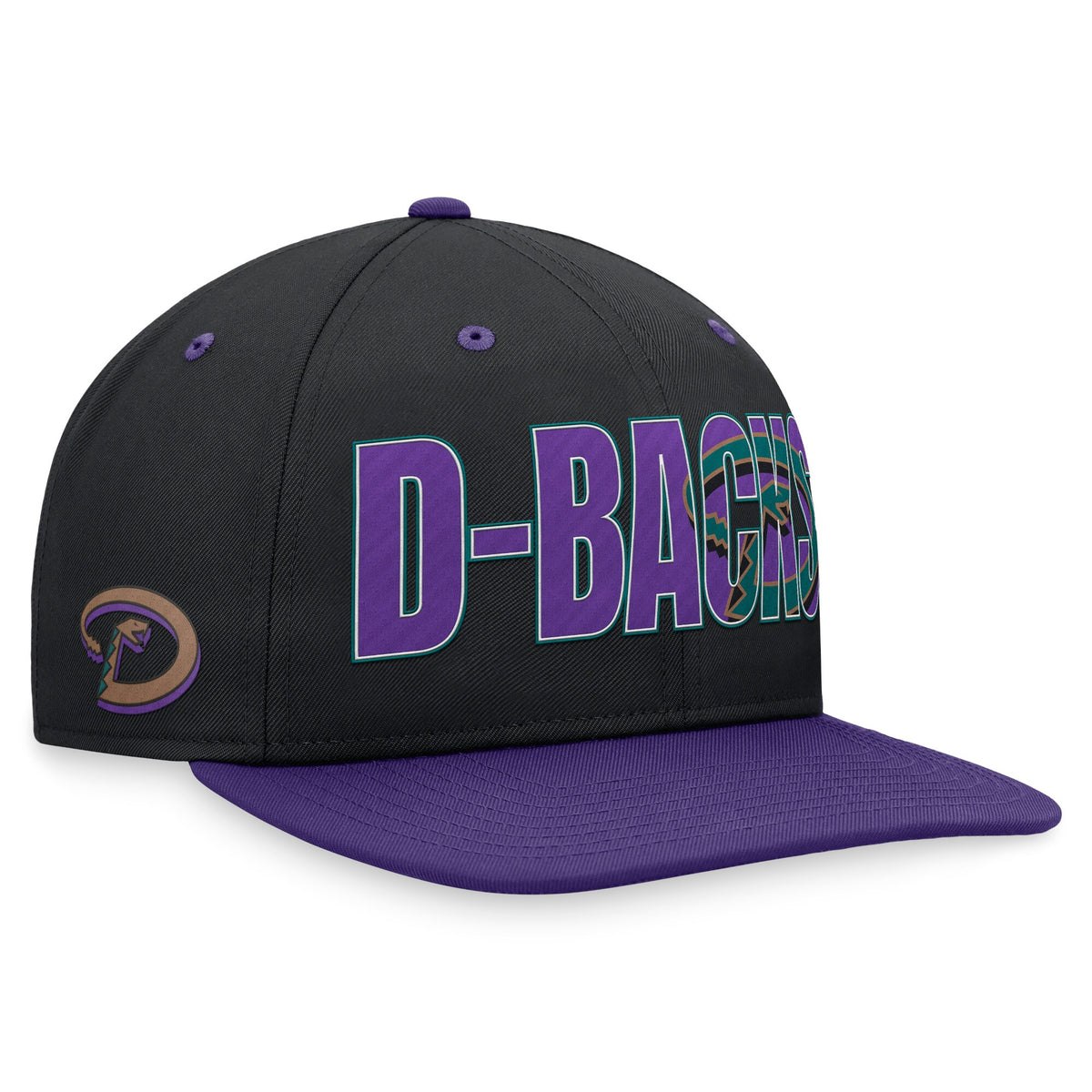 Arizona Diamondbacks Nike Cooperstown Collection Pro Snapback Hat - Black