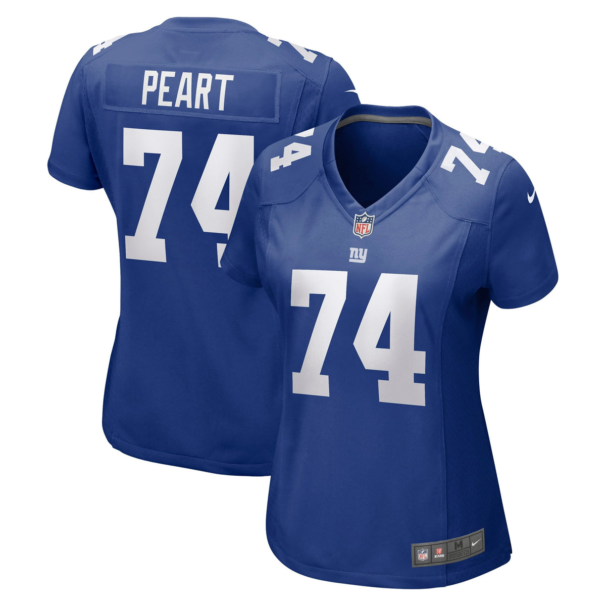 Women s Nike Matt Peart Royal New York Giants Game Jersey