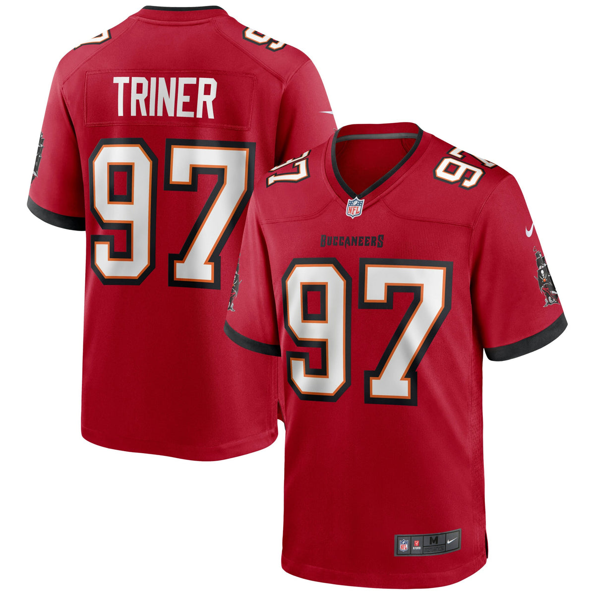 Zach Triner Tampa Bay Buccaneers Nike Game Jersey   Red