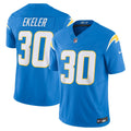 Men s Nike Austin Ekeler Powder Blue Los Angeles Chargers Vapor F.U.S.E. Limited Jersey