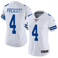 Women s Dallas Cowboys Dak Prescott Limited Player Jersey White