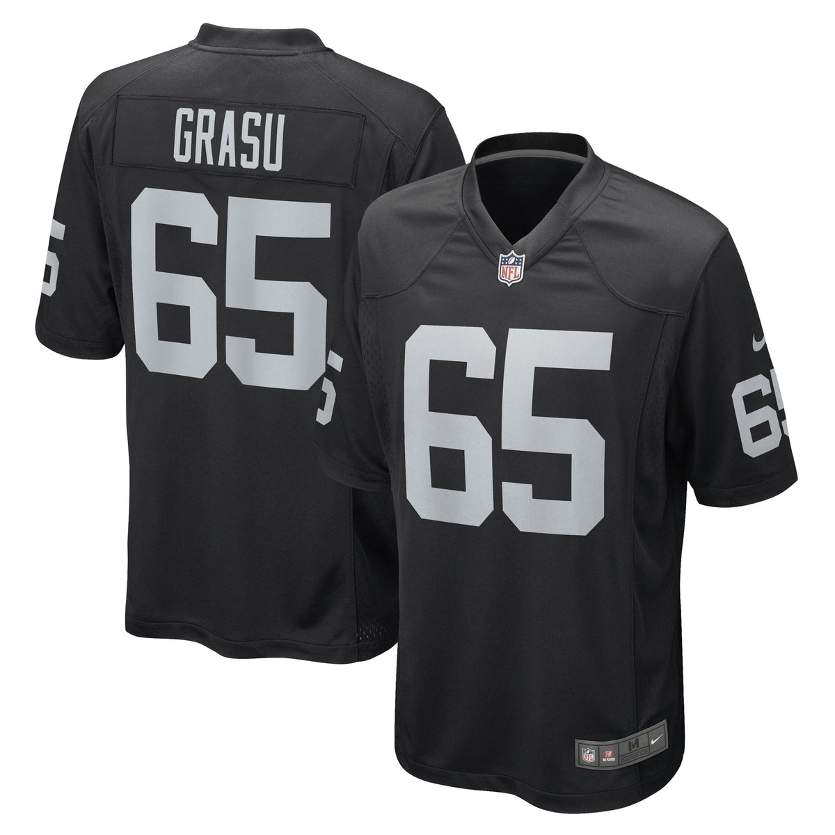 Hroniss Grasu Las Vegas Raiders Nike Game Player Jersey   Black