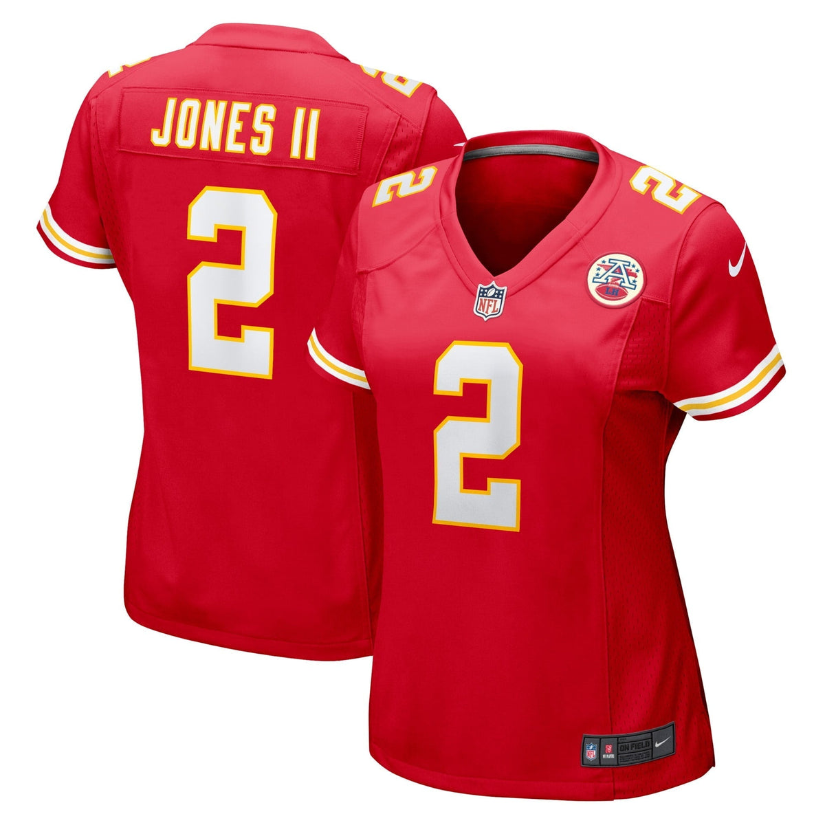 Women s Nike Ronald Jones II Red Kansas City Chiefs Game Jersey