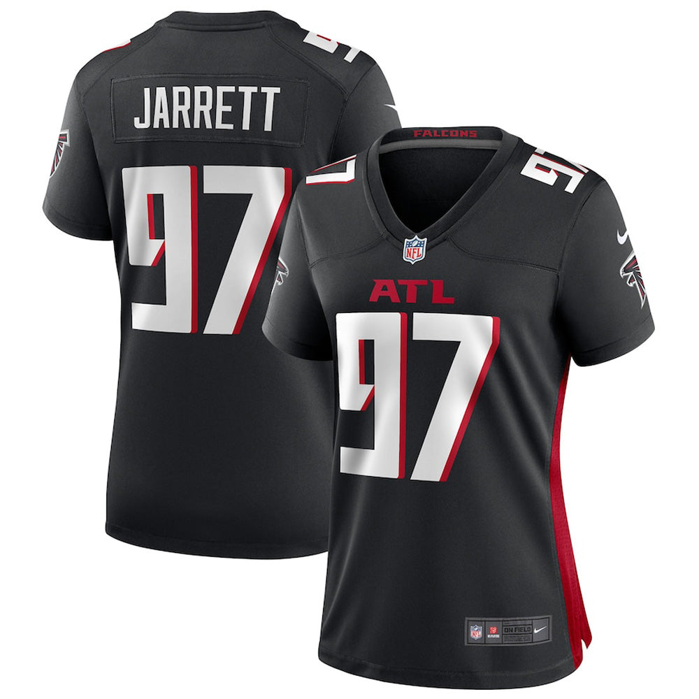 Women s Atlanta Falcons Grady Jarrett Game Jersey   Black
