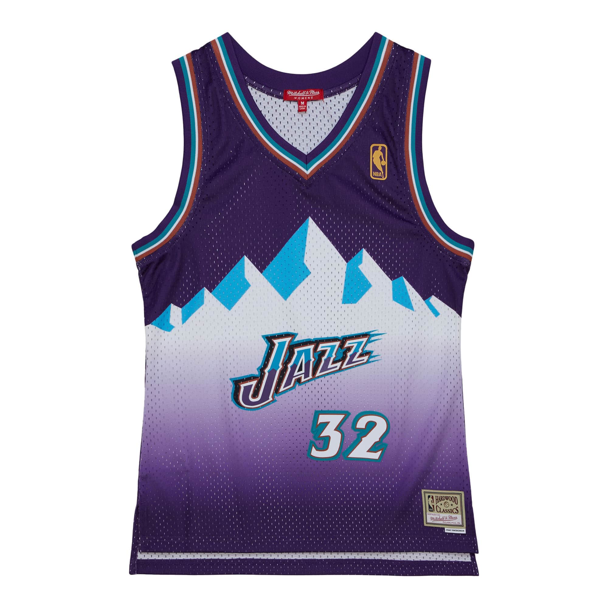Women's Swingman Karl Malone Utah Jazz 1996 Jersey