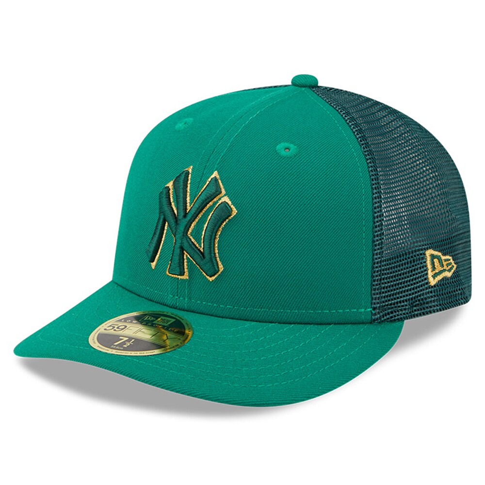 New York Yankees New Era 2023 St. Patrick's Day Low Profile 59FIFTY Fitted Hat - Kelly Green