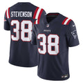 Men s Nike Rhamondre Stevenson Navy New England Patriots Vapor F.U.S.E. Limited Jersey