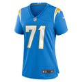 Women s Nike Jordans McFadden Powder Blue Los Angeles Chargers Team Game Jersey