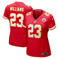 Women s Nike Joshua Williams Red Kansas City Chiefs Game Player Jersey