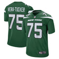Alijah Vera-Tucker New York Jets Nike Game Player Jersey   Gotham Green