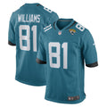 Seth Williams Jacksonville Jaguars Nike Game Player Jersey   Teal