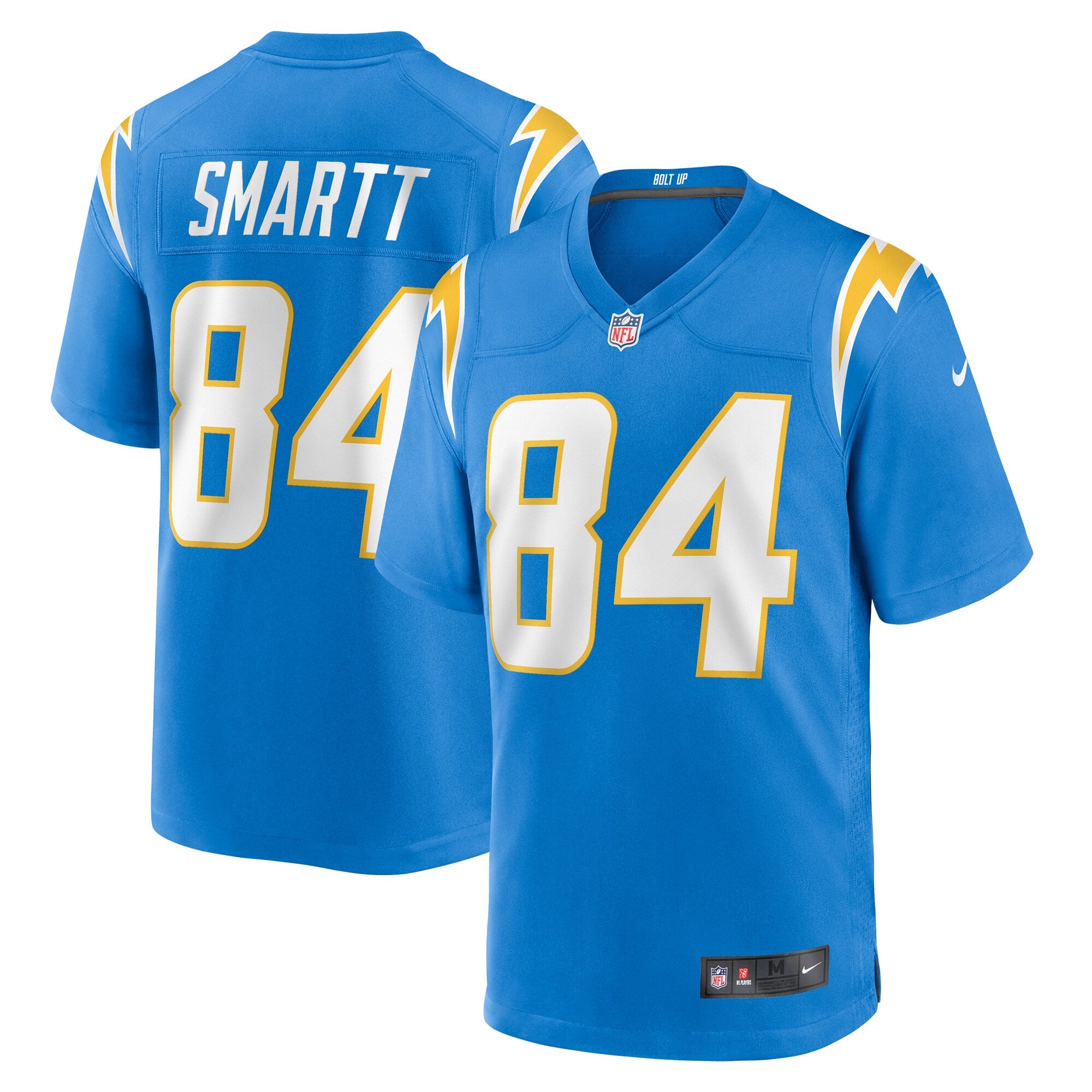 Stone Smartt Los Angeles Chargers Nike Team Game Jersey    Powder Blue