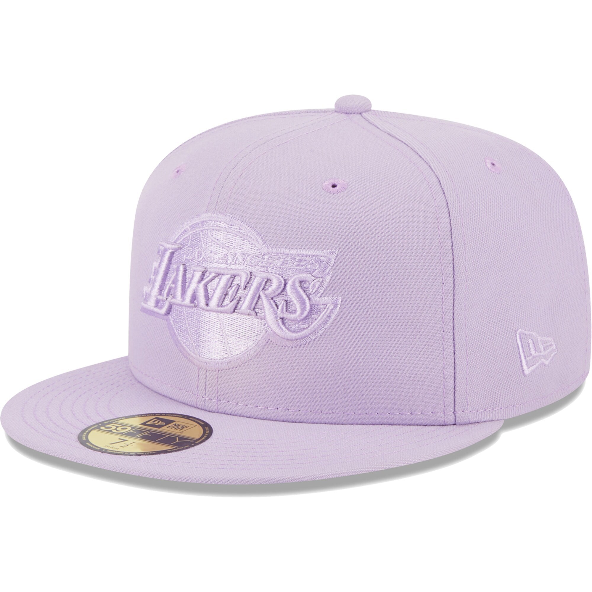 Los Angeles Lakers New Era Spring Color Pack 59FIFTY Fitted Hat - Lavender