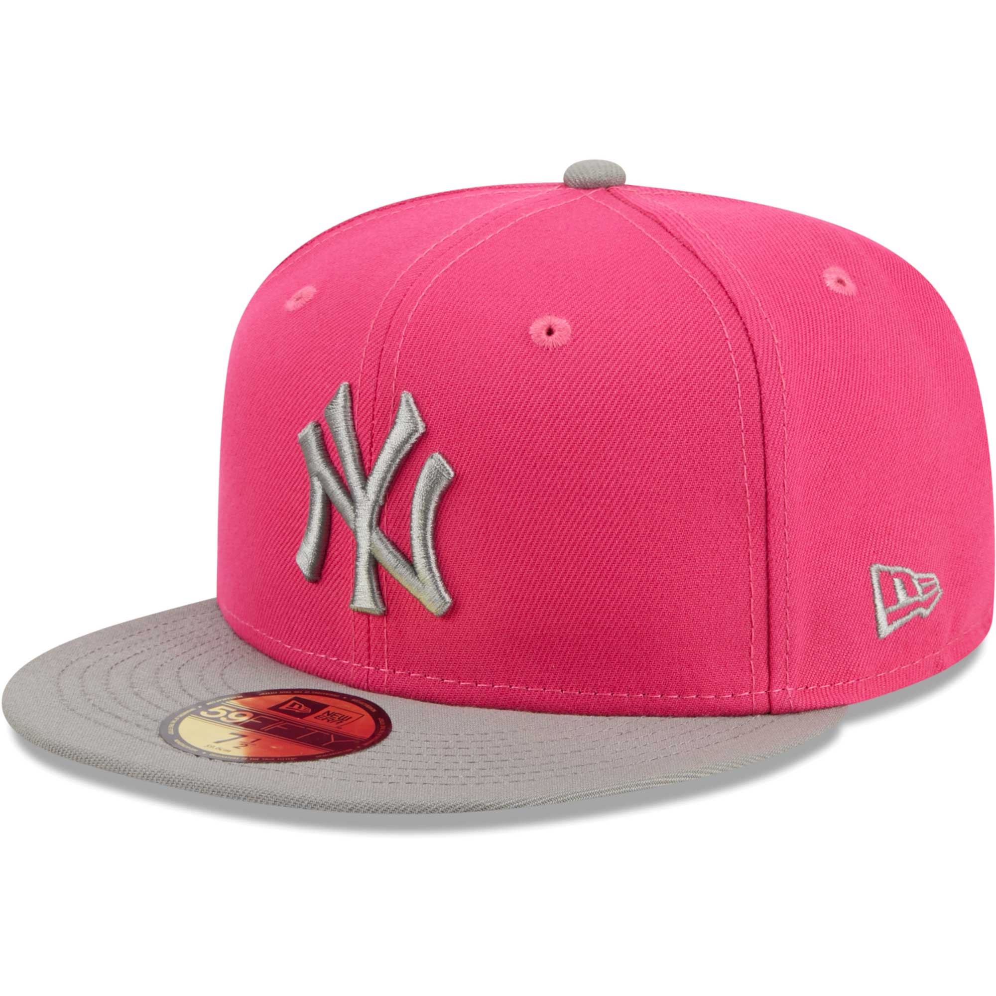 New York Yankees New Era Two-Tone Color Pack 59FIFTY Fitted Hat - Pink
