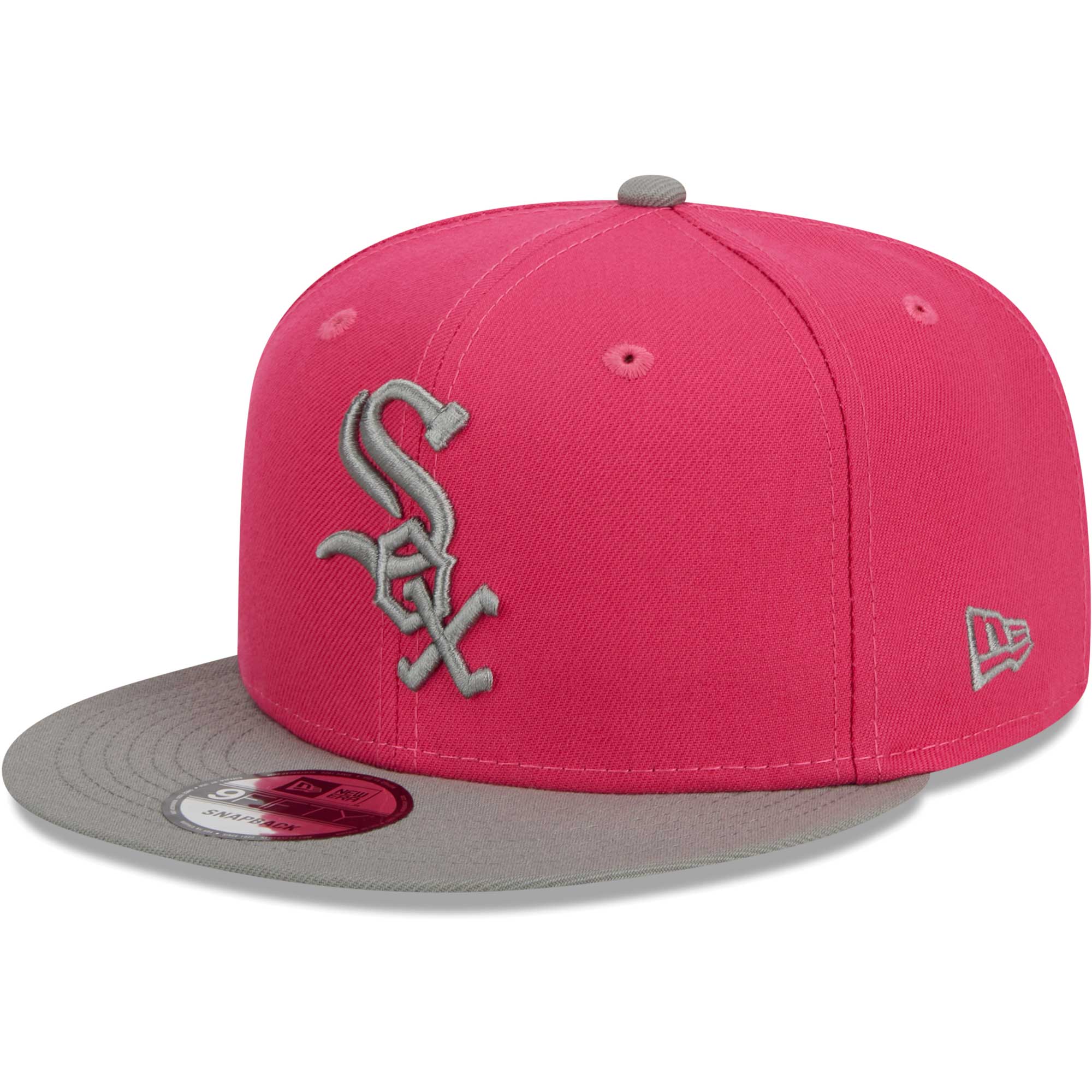 Chicago White Sox New Era Two-Tone Color Pack 9FIFTY Snapback Hat - Pink