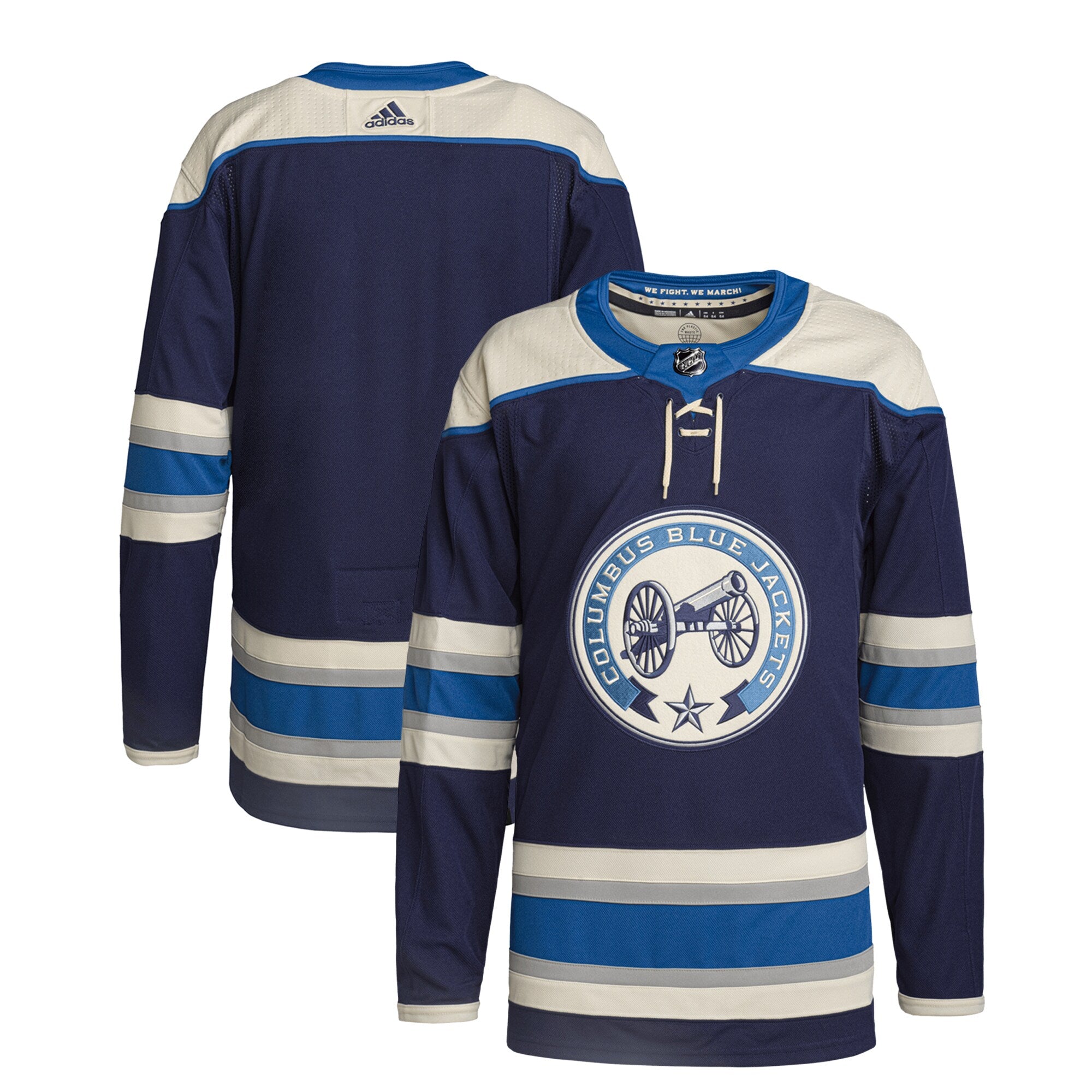 Columbus Blue Jackets adidas Alternate Primegreen Authentic Pro Jersey Navy