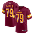 Braeden Daniels Washington Commanders Nike Team Game Jersey   Burgundy