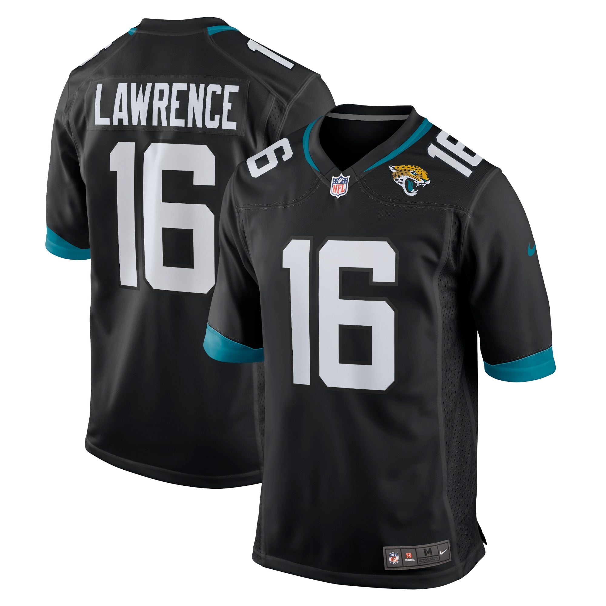 Trevor Lawrence Jacksonville Jaguars Nike Alternate Game Jersey   Black