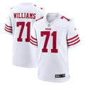 Men s Nike Trent Williams White San Francisco 49ers Player Game Jersey