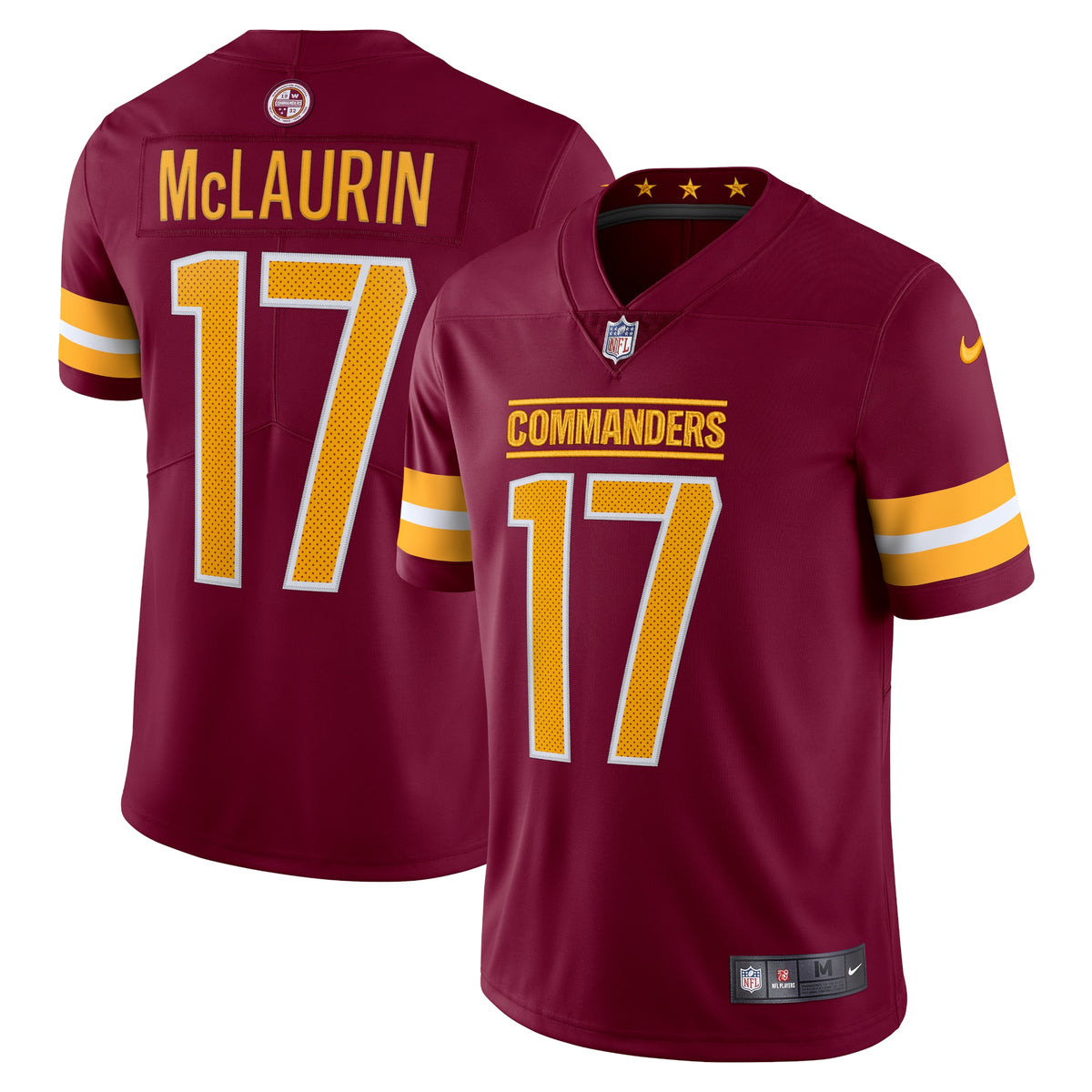Terry McLaurin Washington Commanders Nike Vapor Limited Jersey   Burgundy