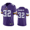 Men s Minnesota Vikings  Ty Chandler Purple 2023 Vapor Untouchable Limited  Stitched Jerseys