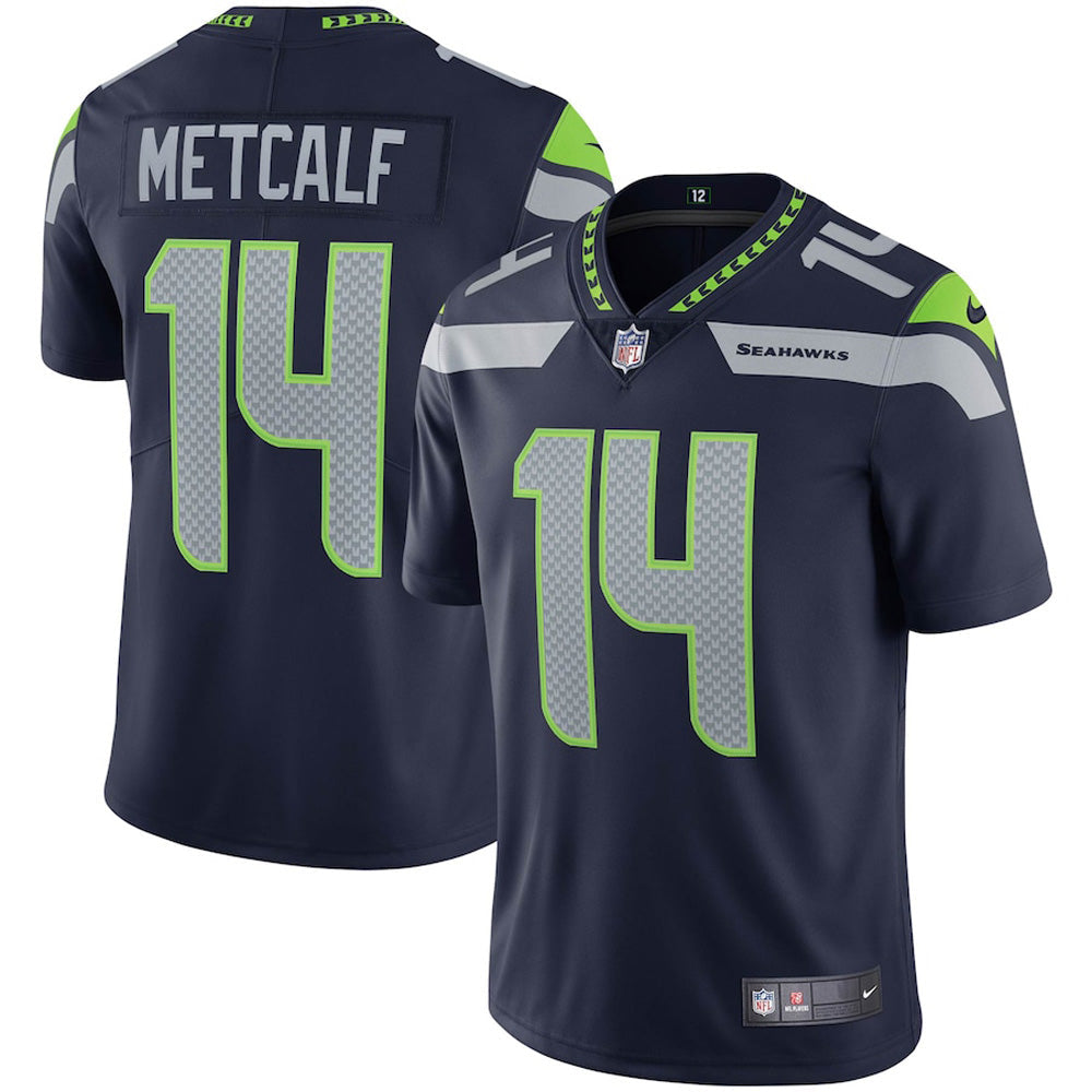 Youth Seattle Seahawks DK Metcalf Vapor Jersey Navy