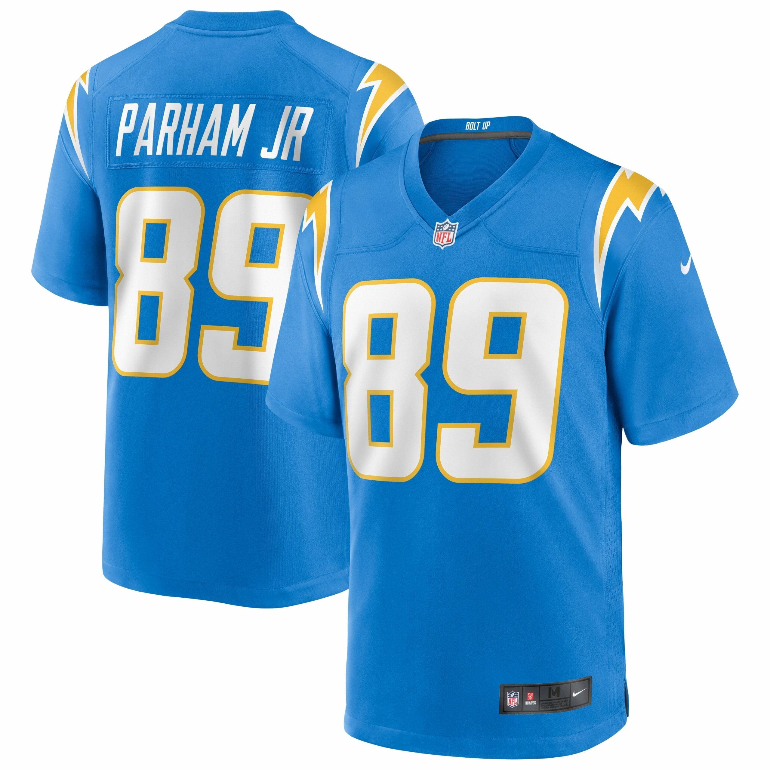 Men s Nike Donald Parham Jr. Powder Blue Los Angeles Chargers Game Jersey