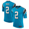 D.J. Moore Carolina Panthers Nike Vapor Limited Jersey   Blue