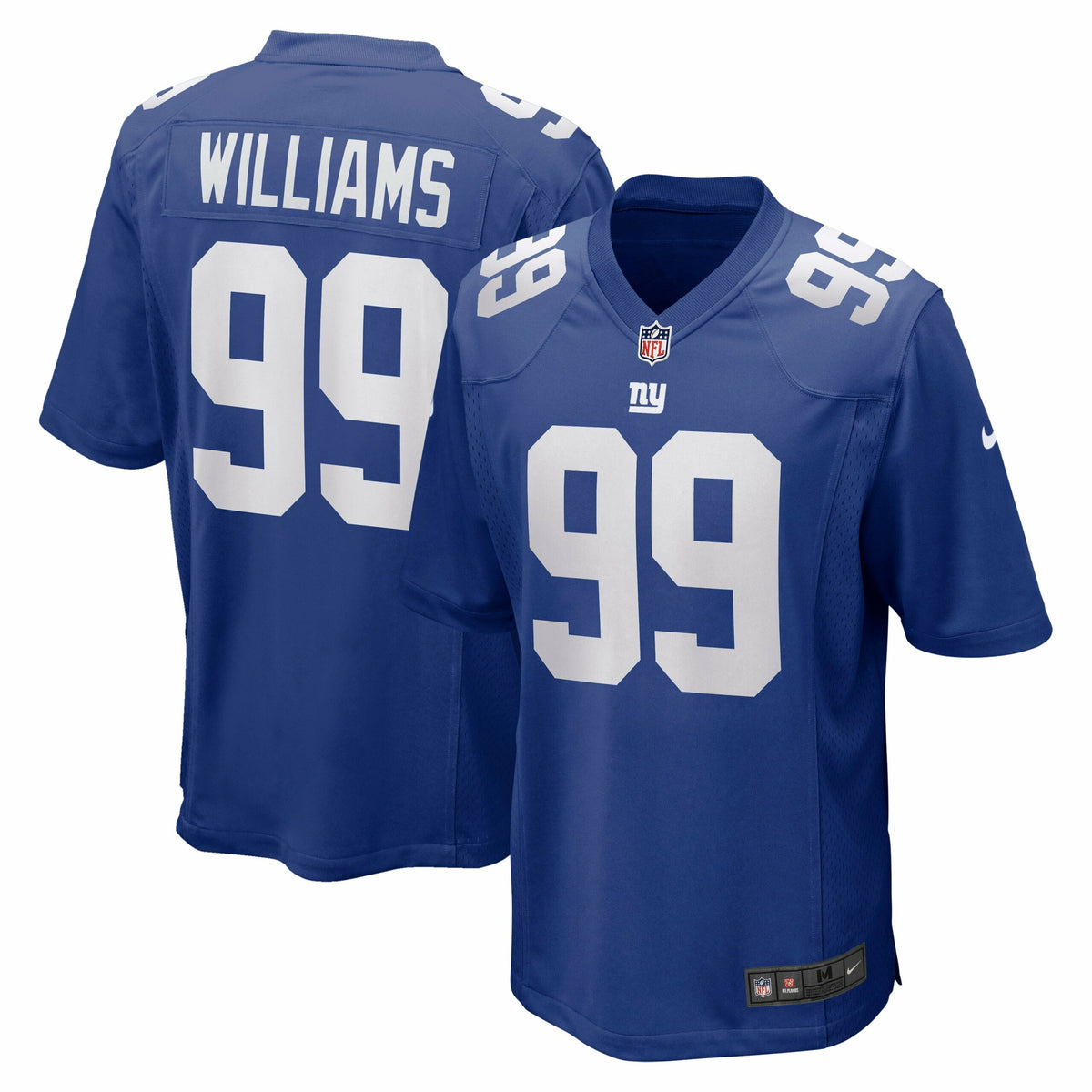 Men s Nike Leonard Williams Royal New York Giants Game Jersey