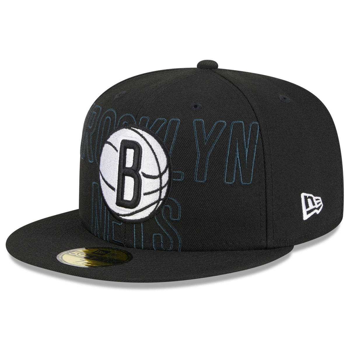 Brooklyn Nets New Era 2023 NBA Draft 59FIFTY Fitted Hat - Black