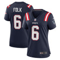 Nick Folk New England Patriots Nike Women s Game Jersey   Navy