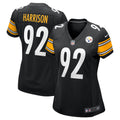 James Harrison Pittsburgh Steelers Nike Women s Retired Game Jersey   Black