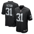 Brandon Facyson Las Vegas Raiders Nike Team Game Jersey    Black