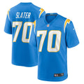 Men s Nike Rashawn Slater Powder Blue Los Angeles Chargers Game Jersey