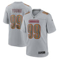 Chase Young Washington Commanders Nike Atmosphere Fashion Game Jersey   Gray