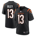 Men s Nike Ken Riley Black Cincinnati Bengals Retired Player Game Jersey
