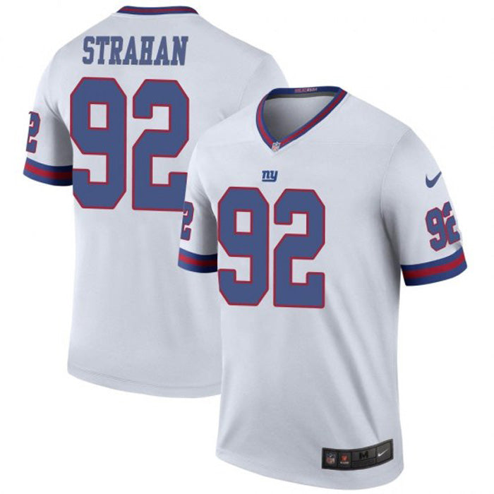 Youth New York Giants Michael Strahan Legend Jersey White