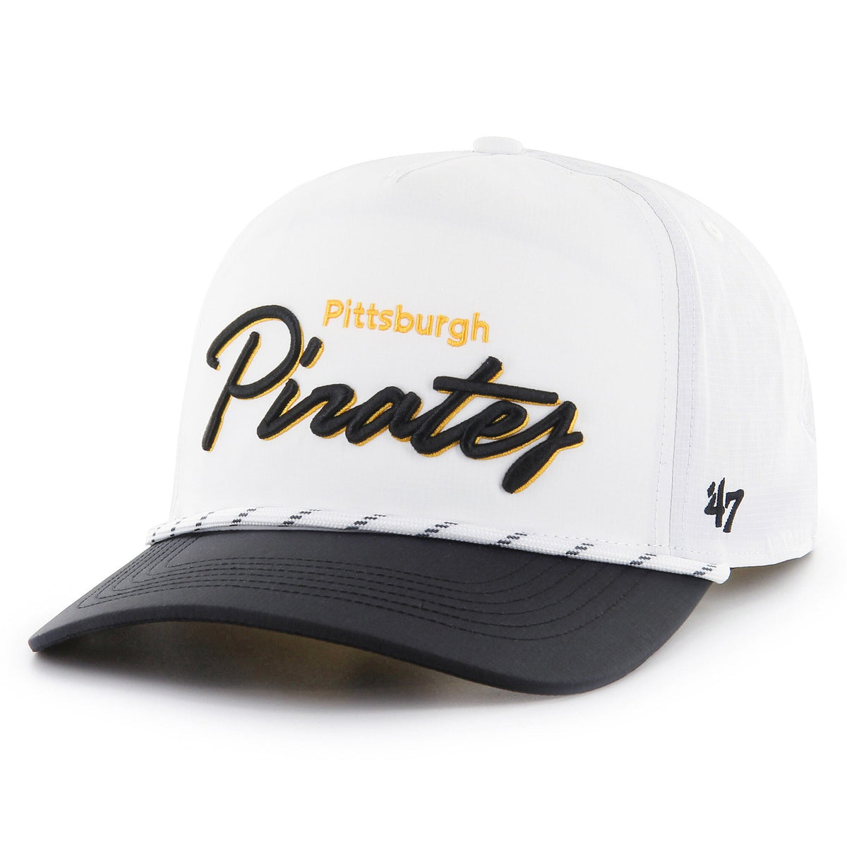Pittsburgh Pirates '47 Chamberlain Hitch Adjustable Hat - White
