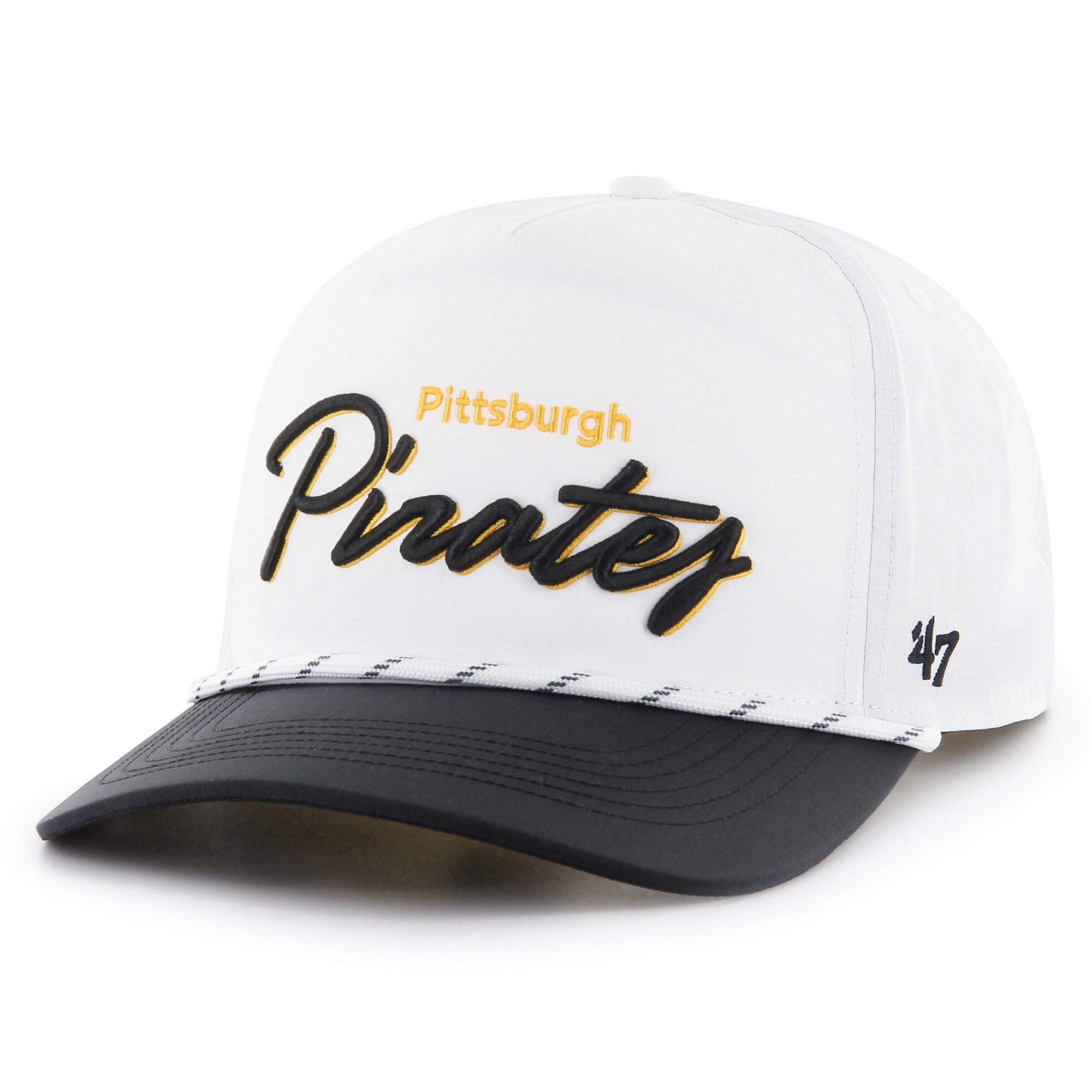 Pittsburgh Pirates '47 Chamberlain Hitch Adjustable Hat - White