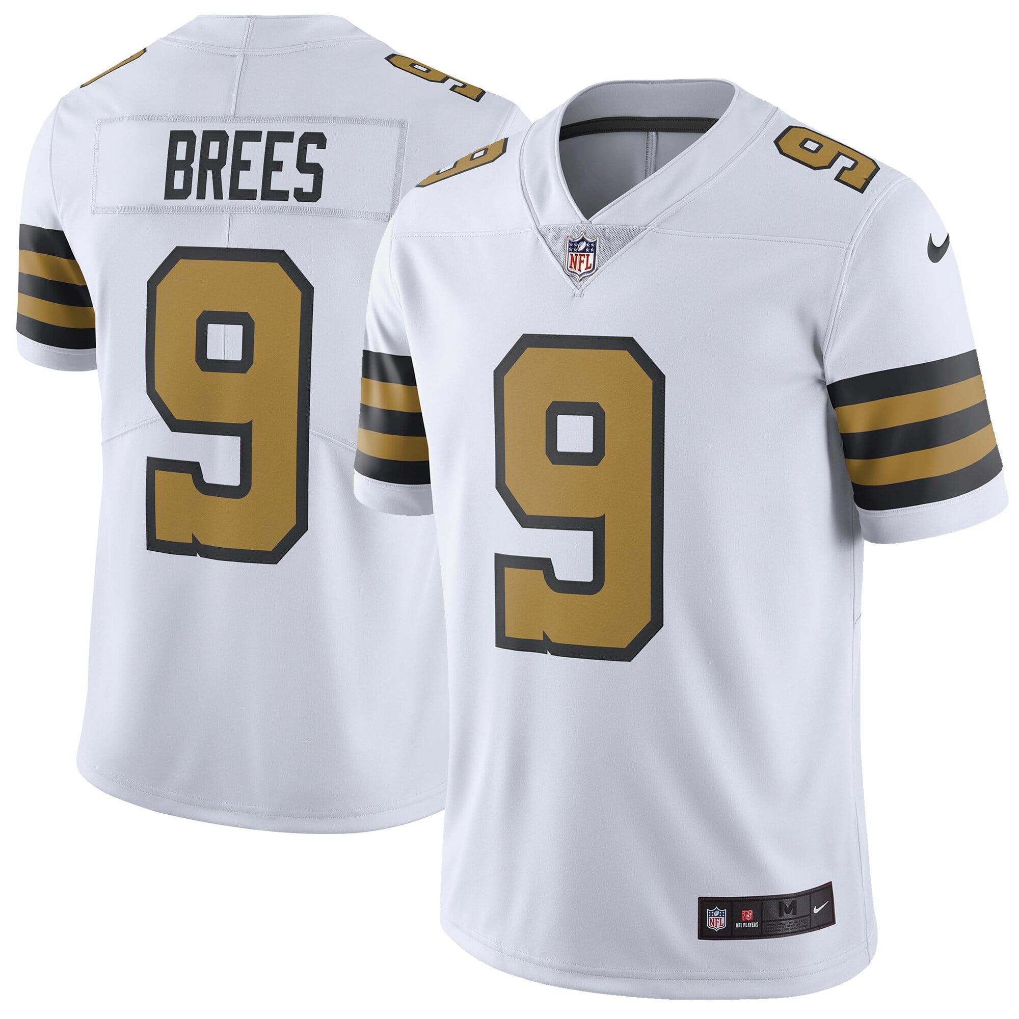 Men s Nike Drew Brees White New Orleans Saints Vapor Untouchable Color Rush Limited Player Jersey