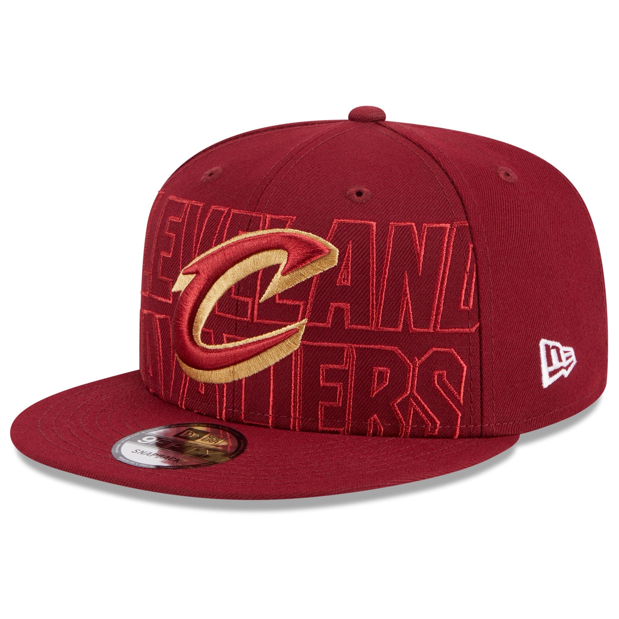 Cleveland Cavaliers New Era 2023 NBA Draft 9FIFTY Snapback Hat - Wine