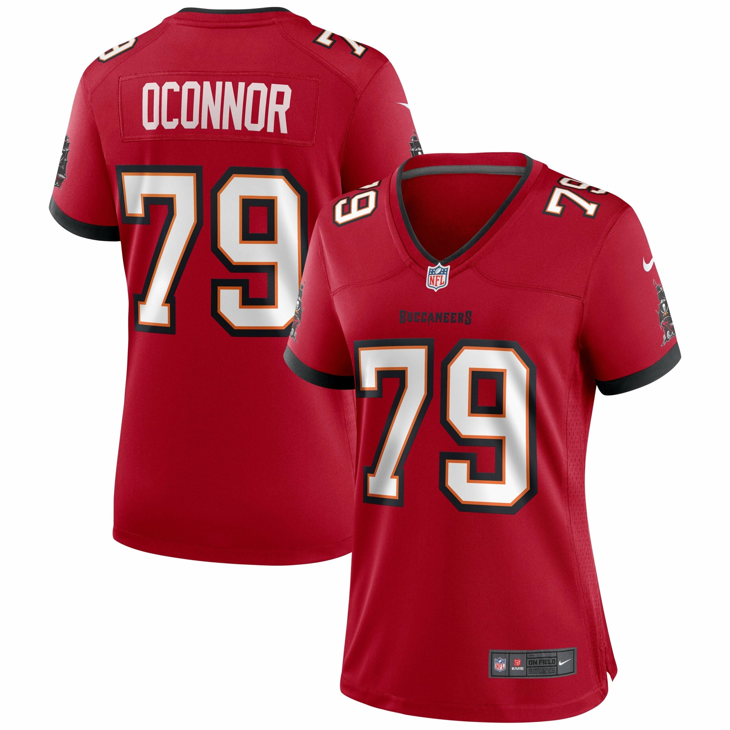 Women s Nike Patrick O Connor Red Tampa Bay Buccaneers Game Jersey
