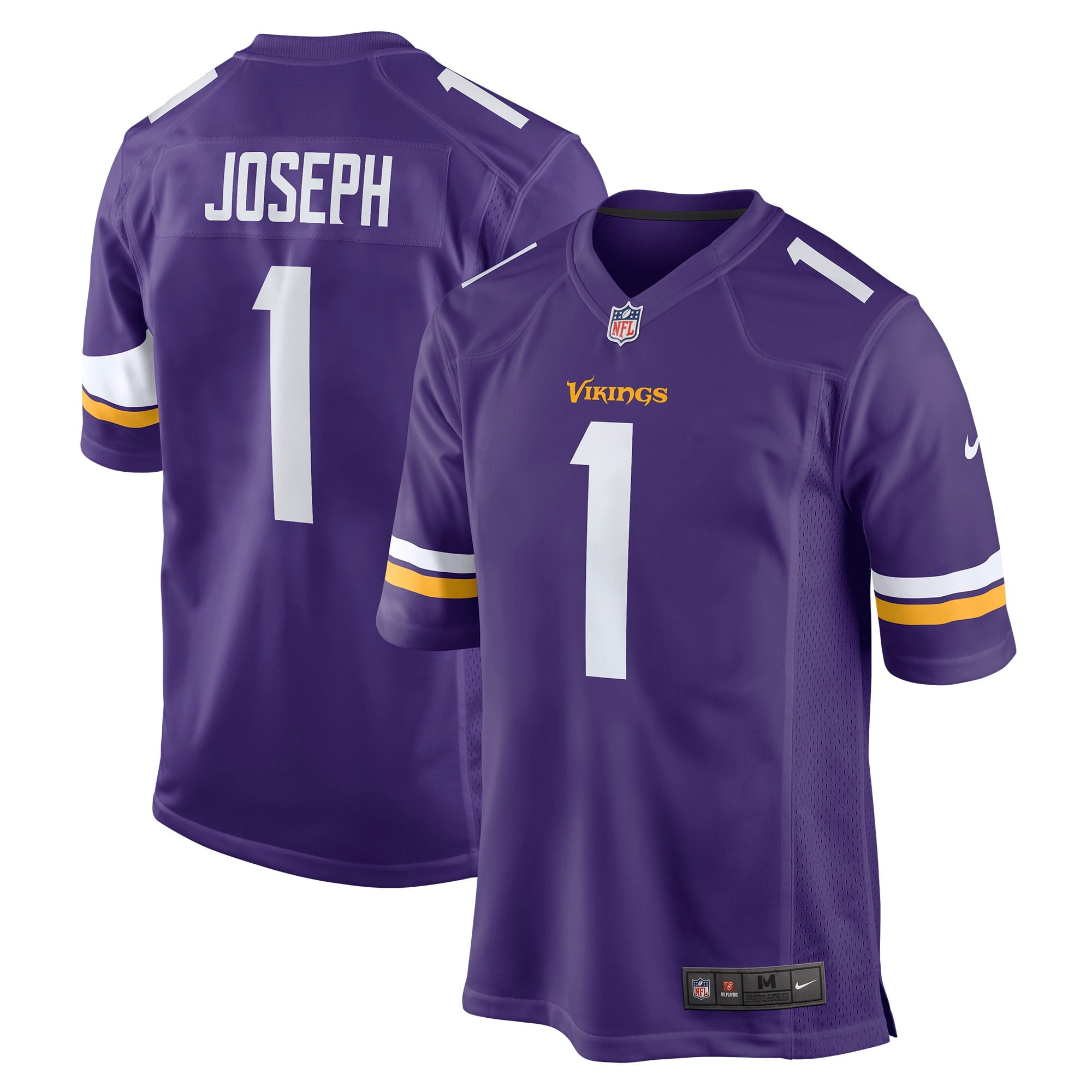 Men s Nike Greg Joseph Purple Minnesota Vikings Game Jersey