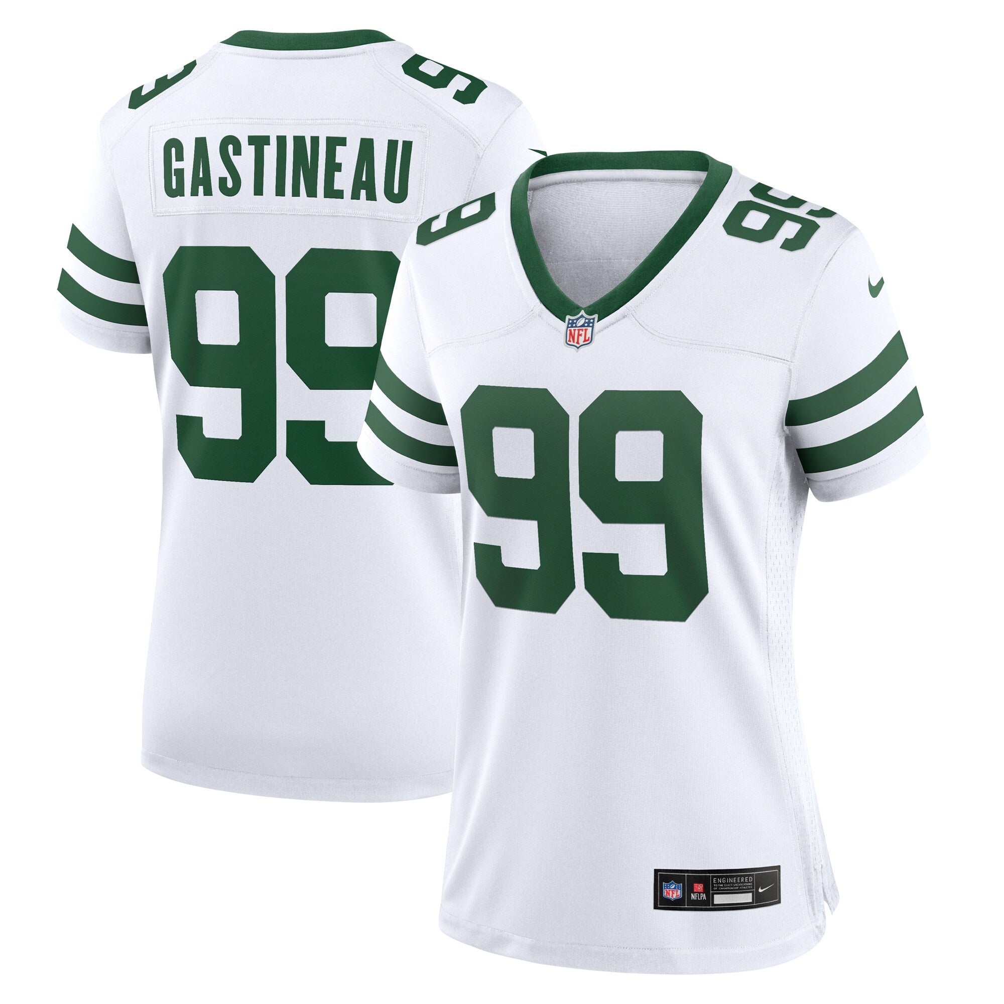 Mark Gastineau New York Jets Nike Women s Legacy Retired Player Game Jersey   White