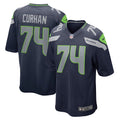 Men s Nike Jake Curhan College Navy Seattle Seahawks Game Jersey