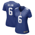 Women s Nike Jamie Gillan Royal New York Giants Game Player Jersey