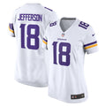 Women s Minnesota Vikings Justin Jefferson Game Jersey White