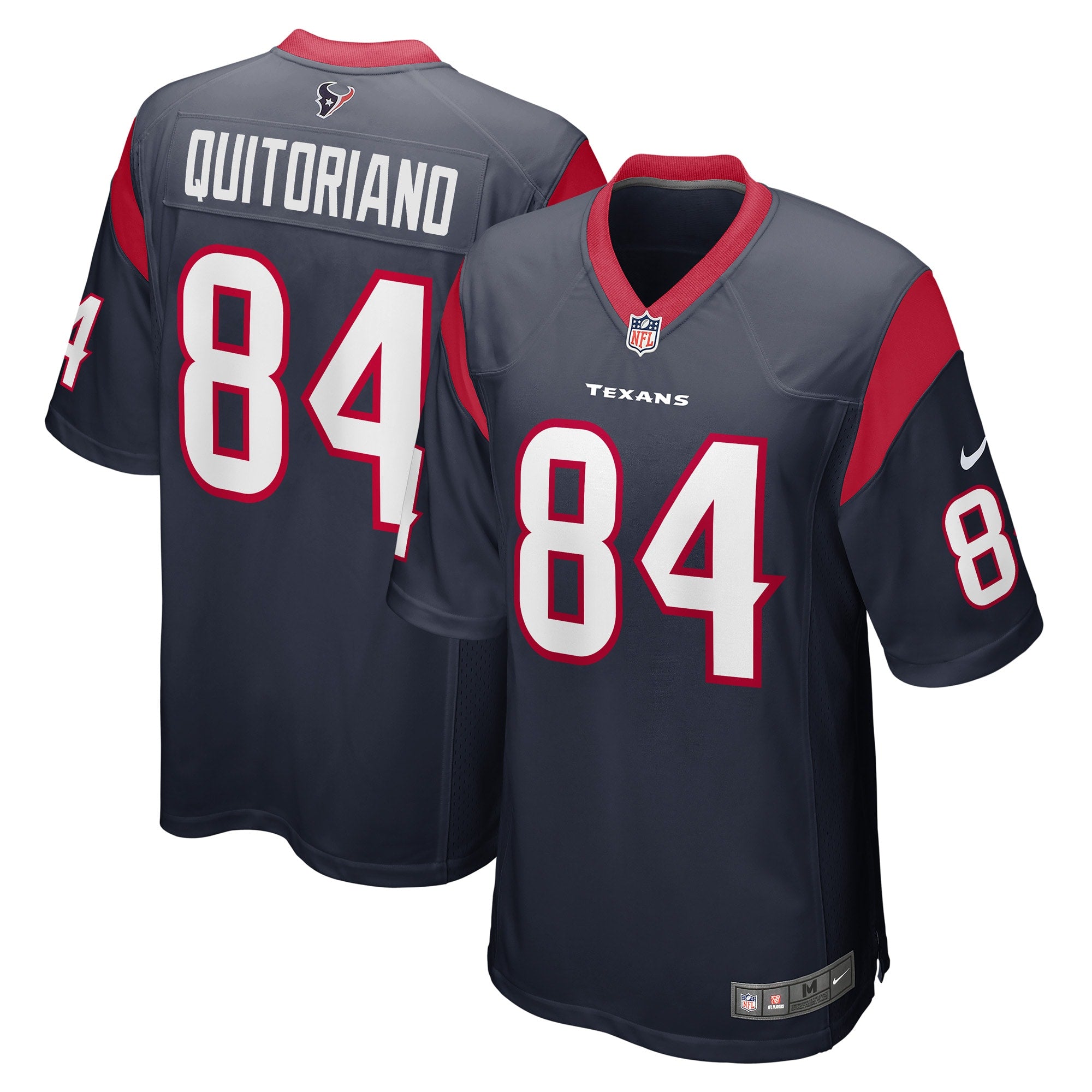 Teagan Quitoriano Houston Texans Nike Game Player Jersey   Navy