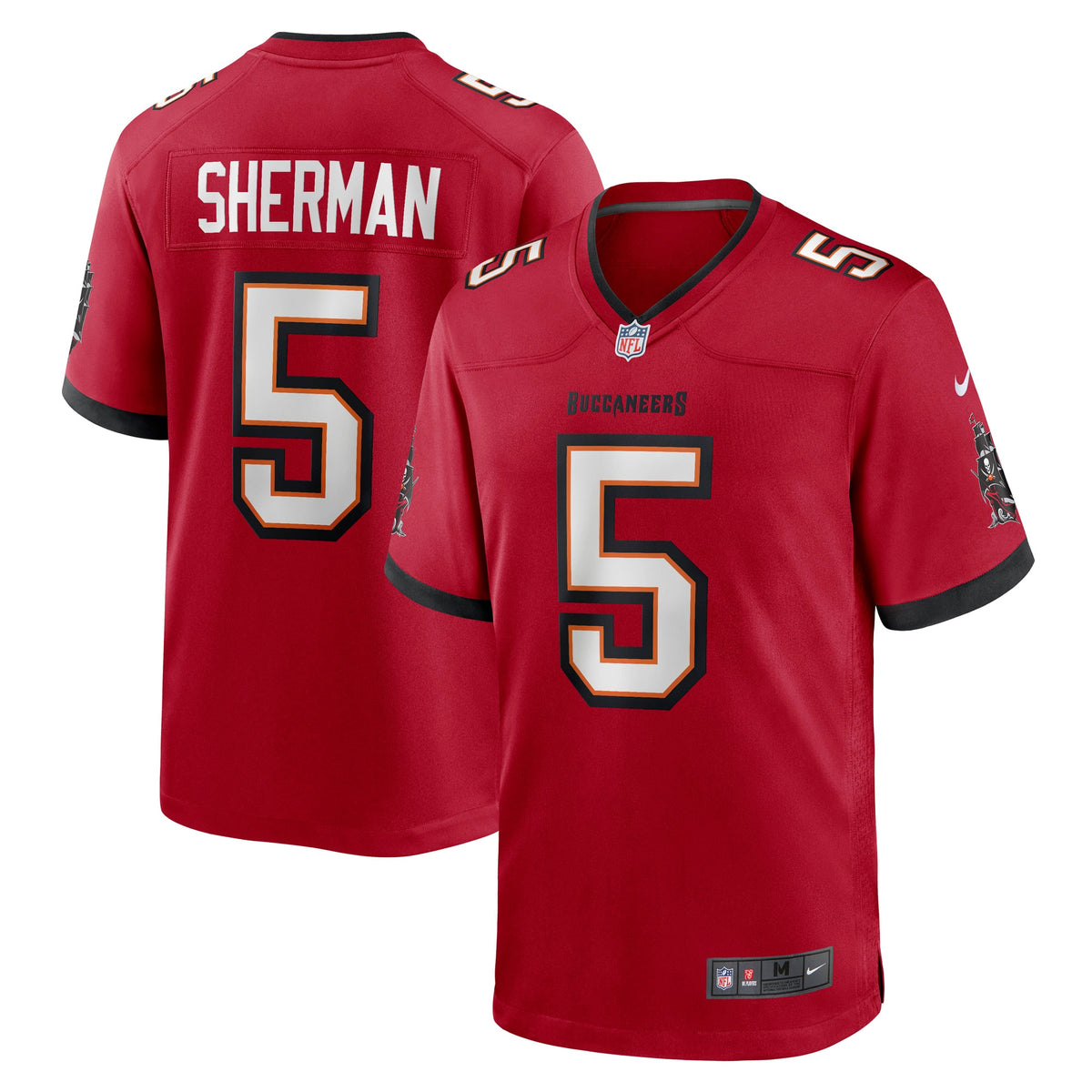Richard Sherman Tampa Bay Buccaneers Nike Game Jersey   Red